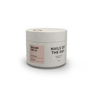 nailsoftheday builder gel 23 – natural nude professional sculpting gel 30 ml