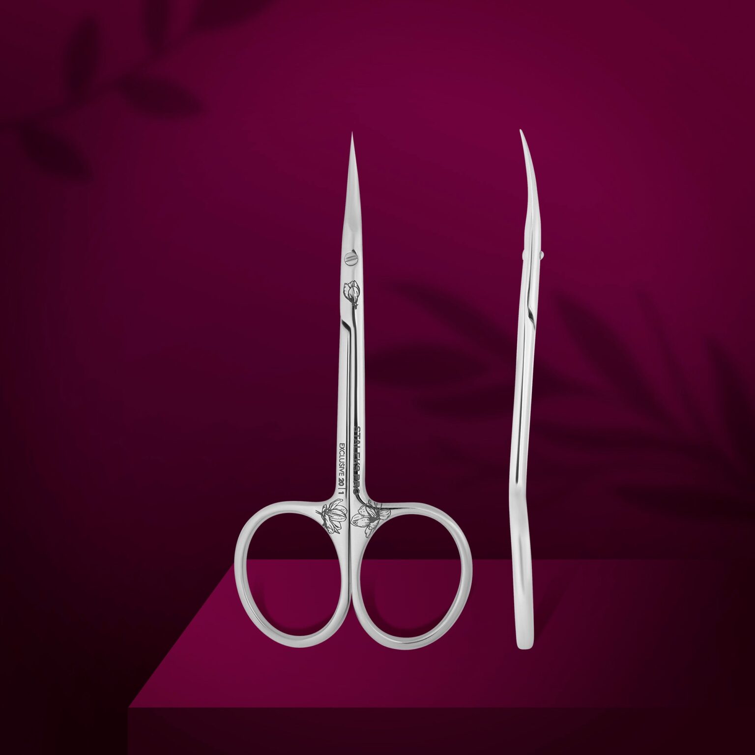 exclusive 20 type 1 “magnolia” professional cuticle scissors – precision manicure tool