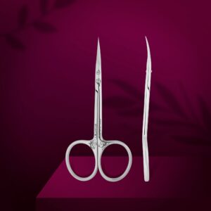exclusive 20 type 1 “magnolia” professional cuticle scissors – precision manicure tool